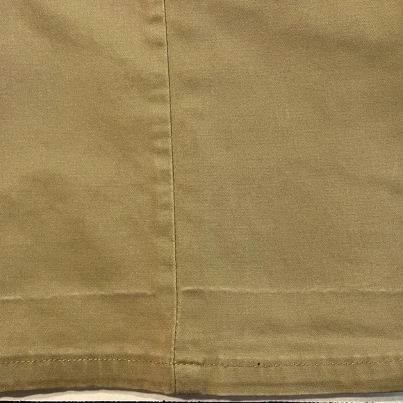 Lee relaxed fit classic 4 pocket style women pants size 16 medium color flax - Picture 9 of 15